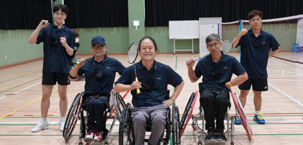 쿠팡 장애인 선수단 대구 배드민턴 팀