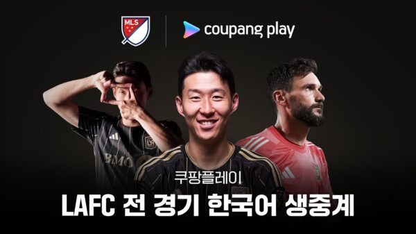 쿠팡플레이, 2025 시즌 미국 메이저리그사커(MLS) LAFC 전 경기 한국어 생중계